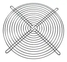G225.: FAN FINGER GUARD, 225MM, STEEL