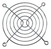 G92-16.: FAN FINGER GUARD, 92MM, CARBON STEEL