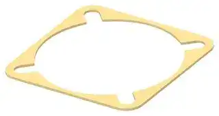 2428010-1: EMI Shielding Gasket, Conductive Sheet, Silver Plated Aluminium, 44.45mm L x 44.45mm W x 0.8mm D