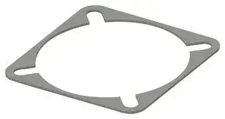 93-22073: EMI Shielding Gasket, Conductive Sheet, Nickel Plated Graphite, 47.63mm L x 47.63mm W x 0.8mm D