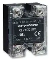 CL240A10RC: Solid State Relay, 10 A, 280 VAC, Panel Mount, Screw, Random Turn On