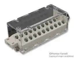 BMXFTB2010: Pluggable Terminal Block, 20 Ways, Screw