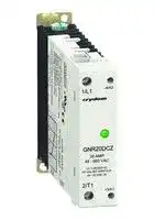 GNR20DCZ: Solid State Relay, 20 A, 600 Vrms, DIN Rail, Screw, Zero Crossing