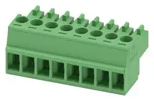 1840421: Pluggable Terminal Block, 3.5 mm, 8 Ways, 28 AWG, 16 AWG, 1.5 mm², Screw