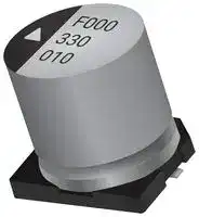 AEF0812100M250R: SMD Aluminium Electrolytic Capacitor, Radial Can - SMD, 10 µF, 250 V, 16 ohm, 6000 hours @ 105°C