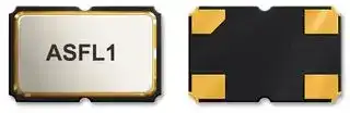 ASFL1-25.000MHZ-EK-T: Oscillator, Crystal, 25 MHz, 30 ppm, SMD, 5mm x 3.2mm, 3.3 V, ASFL1 Series
