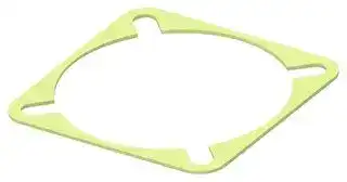 2428016-1: EMI Shielding Gasket, Conductive Sheet, Silver Plated Aluminium, 47.63mm L x 47.63mm W x 0.8mm D