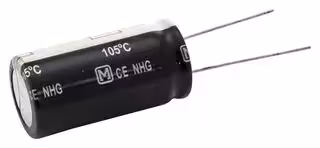 EEUHD1V222: Electrolytic Capacitor, 2200 µF, 35 V, ± 20%, Radial Leaded, 2000 hours @ 105°C, Polar