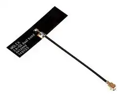 146153-9050: RF Antenna, 5.925 to 7.125 GHz, WiFi 6E/Bluetooth/Zigbee/IoT, 5.8 dBi, Adhesive/MHF1 Connector