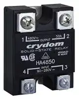 HA4875: Solid State Relay, SPST-NO, 75 A, 530 Vrms, Panel Mount, Screw, Zero Crossing