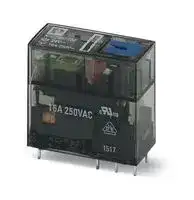 2987888: Power Relay, SPDT, 24 VDC, 3 A, REL-MR Series, Through Hole