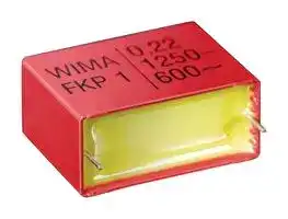 FKP1J031006D00KSSD: General Purpose Film Capacitor, Double Metallized PP, Radial Box - 2 Pin, 0.1 µF, ± 10%, 400 V