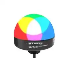 K90PLRGB7: Signal Indicator, Multicolour, Flashing, 90 mm, K90 Pro Series, 30 VDC, Cable