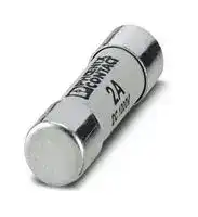 3061295: Fuse, Cartridge, 2 A, 10.3mm x 38mm, 0.41" x 1.5", gPV Series