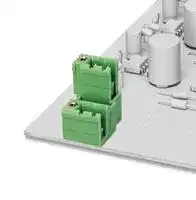 1877766: Terminal Block, Double-Level, Header, 5 mm, 2 Ways, 10 A, 250 V, Through Hole Vertical