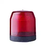 910112405: Beacon, Flashing / Steady, Red, 24 V, IP66 / IP67, 70 mm Lens, Modul-Perfect 70 Series