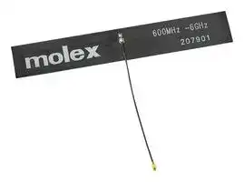 207901-9050: RF Antenna, 3 to 6 GHz, Cellular / LTE, 5.6 dBi, Adhesive / MHF1 Connector