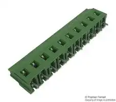 CTB07VL/10: Wire-To-Board Terminal Block, 7.62 mm, 10 Ways, 30 AWG, 12 AWG, 4 mm², Screw