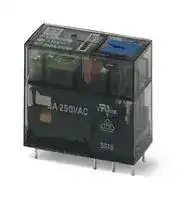 1012698: Power Relay, DPDT, 110 VDC, 8 A, REL-MR Series, Through Hole