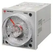 FAA01DW24: Analogue Timer, FAA01 Series, Delay-On-Operate, 7 Ranges, 0.05 s, 300 h, 2 Changeover Relays