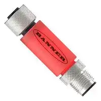 TL15R1Q: Visual Signal Indicator, 24 VDC, Red, TL15 Series, 57.9 mm H