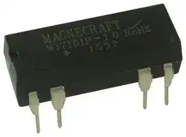 W171DIP-10: RELAY, REED, SPST-NO, 100V, 0.5A, THT