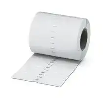 0801833: Terminal Block Marker, Marking Foil, Phoenix Contact THERMOMARK Zack Marker Strip, Blank