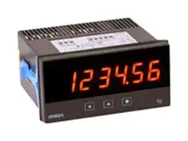 DPS20-HV: Panel Meter, 1/8 DIN, Load Cell, 6 Digit, 85 V to 265 V, 14 mm H Digit, DPS20 Series, 92 mm x 44 mm