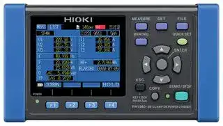 PW3360-20: Data Logger, 50/60 Hz Commercial Line Use, 3Circuits-1P2W, Single Circuit-1P3W, 3P3W, 3P4W