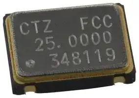 CSX-750FCC25000000T: OSCILLATOR, 25MHZ, 7 X 5MM, CMOS / TTL