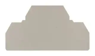 1924910000: END AND SEPERATION PLATE, WEMID, BEIGE