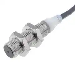 E2A-M12KS02-WP-B1 2M: Inductive Proximity Sensor, Cylindrical, 2 mm, M12, PNP / SPST-NO, PVC Pre-Wired