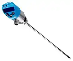 TBS-1BSGT3506FM: RTD Sensor, TBS Series, -20 °C to 80 °C, Class A, 350 x 6 mm, PNP, 4-20mA, 4-Pin M12 Connector