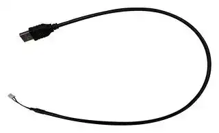 MP011386: USB Cable, Type A Plug to Board-In Crimp Terminal, 500 mm, 19.7 "