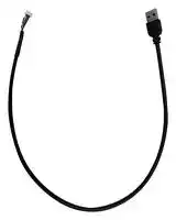 MP011389: USB Cable, Type A Plug to Board-In Crimp Terminal, 500 mm, 19.7 "