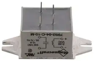 70S2-04-C-10-M: SSR, PCB MOUNT, 280VAC, 30VDC, 10A