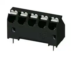 1071205: Wire-To-Board Terminal Block, 5.08 mm, 5 Ways, 16 AWG, 1.5 mm², Push In