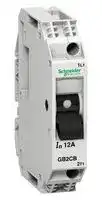 GB2CB05: Thermal Magnetic Circuit Breaker, Toggle Control, TeSys GB2 Series, 500 mA, 1 Pole, 48 V, 250 V