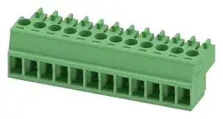 1840463: Pluggable Terminal Block, 3.5 mm, 12 Ways, 28 AWG, 16 AWG, 1.5 mm², Screw
