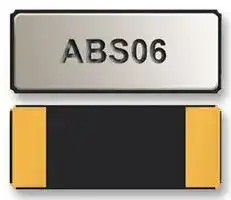 ABS06-32.768KHZ-6-T: Crystal, ABS06 Series, 32.768 kHz, 20 ppm, 6 pF