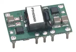 PTH05060WAH: Non Isolated POL DC/DC Converter, 36 W, 800 mV, 3.6 V, 10 A, Adjustable