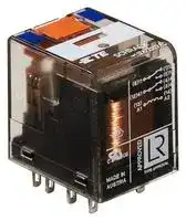 PT270024...: Power Relay, DPDT, 24 VDC, 12 A, PT Series, Socket, Non Latching