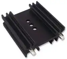 SW38-4G: Heat Sink, 10 °C/W, TO-218, TO-220, TO-247, 34.5 mm, 38 mm, 12.5 mm