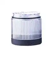 910040405: Beacon, Multicolour, Transparent, 24 V, IP66 / IP67, 70 mm Lens, Modul-Perfect 70 Series