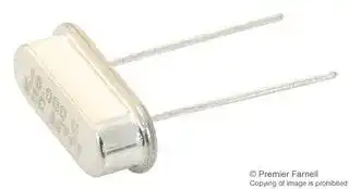 HUS-24.576-18-30/50/-40+85: Crystal, 24.576 MHz, Through Hole, 10.77mm x 4.34mm, 50 ppm, 18 pF, 30 ppm, HUS