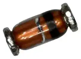 BZM55B5V1-TR: Zener Single Diode, 5.1 V, 500 mW, MicroMELF, 2 Pins, 175 °C, Surface Mount