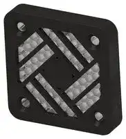 KEMVENT40: EMI Shielding Gasket, ABS, 45.6mm L x 45.6mm W x 8mm D
