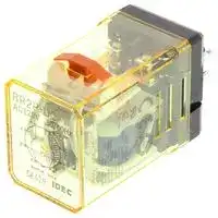 RR2P-UCAC120V: POWER RELAY, DPDT, 120VAC, 10A, PUSH IN