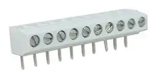 CTB1050/10: Standard Terminal Block, Wire to Board, CTB1050, 10 Contacts, 5 mm, Terminal Block, PCB, PCB Mount
