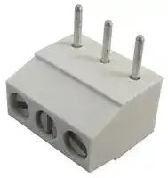 CTB1050/3: Standard Terminal Block, Wire to Board, CTB1050, 3 Contacts, 5 mm, Terminal Block, PCB, PCB Mount